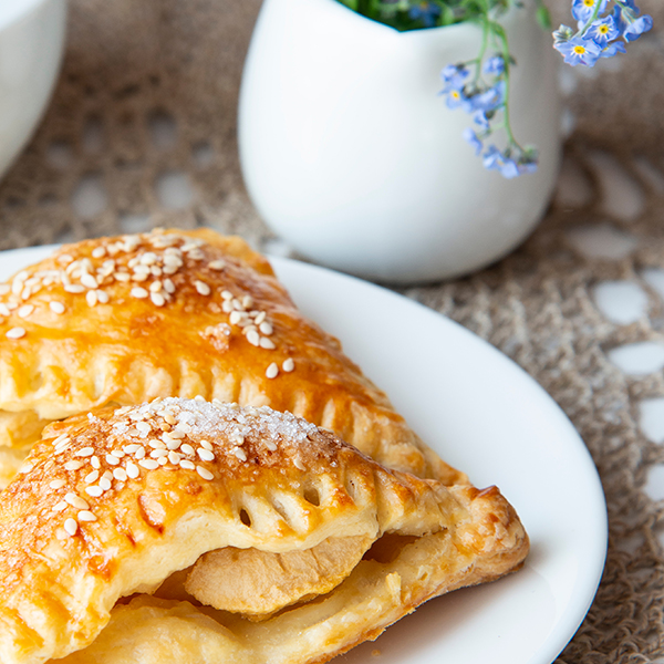 Empanadillas de fruta sencillas 